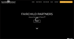 Desktop Screenshot of fairchildpartners.com
